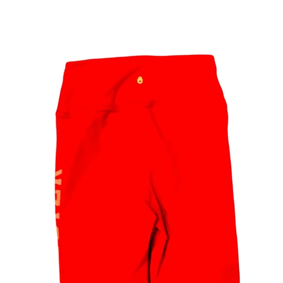 Spiritual Gangster Red Leggings, Yoga Pants - Picture 5 of 6